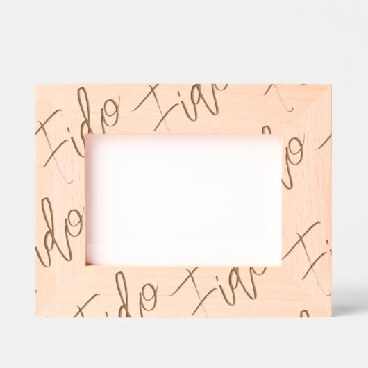 Namensmuster für Etched Wood Pet Timeless Keepake Geätzte Rahmen (Vorderseite)