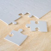 Namensnachricht hinzufügen, starkes schwarzes Pfer Puzzle (Seite)