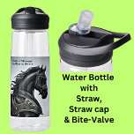 Namensnachricht hinzufügen, starkes schwarzes Pfer Trinkflasche<br><div class="desc">Starkes Schwarzes Pferd mit Rüstung - Sehen Sie sich meinen Laden für weitere großartige Designs an.</div>