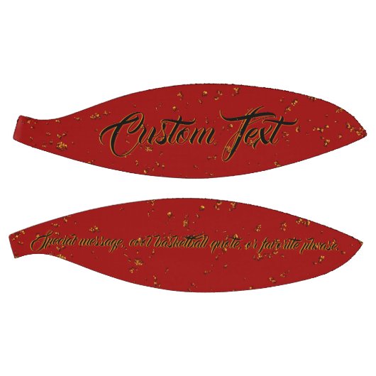 Namensnotierung für Rote Brandspuren Basketball (Panele)