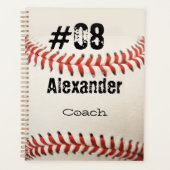 Namensnummer Position Custom White Baseball Planer (Vorderseite)