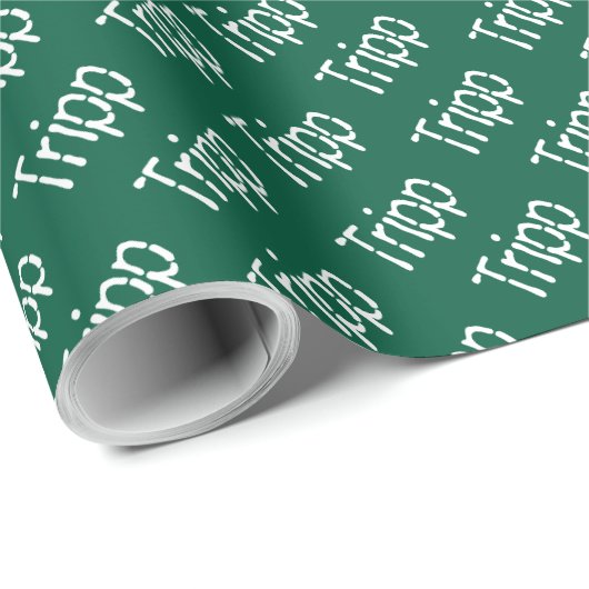 Namenspapier Geschenkpapier (Rolleneckpunkt)