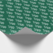 Namenspapier Geschenkpapier (Ecke)