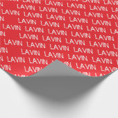 Namenspapier Geschenkpapier (Ecke)