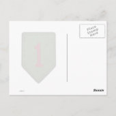 Namenspatch der ersten Infanteriedivision Postkarte (Rückseite)