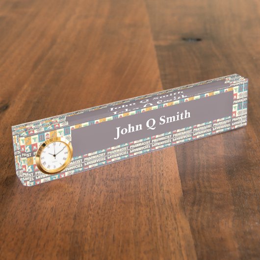 ・ NAMENSPLAKETTE (Seite)