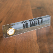 Namensplatte für die stormy Cliffside Beach Ocean  Namensplakette (Seite)