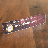 Namensplatte für Feuerwerkskörper Namensplakette (Seite)