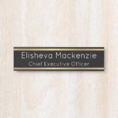 Namensplatte Türschild (Vorderseite )