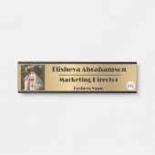 Namensplatte Türschild (Vorderseite )