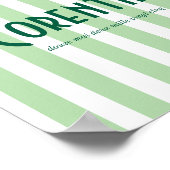 Namensposter Poster (Ecke)