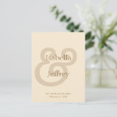 Namenspostkarte (kundengerecht) feiertagspostkarte (Stehend Vorderseite)