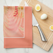 Namensquotenbaum des Lebens Zen-Yoga Geschirrtuch (Viertel Falte)