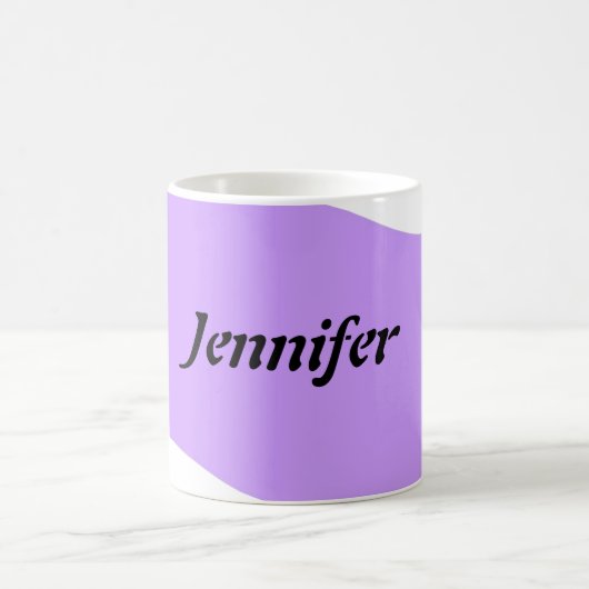 Namensschablonen-Tasse Kaffeetasse (Mittel)