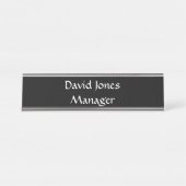 Namensschild (Vorderseite )