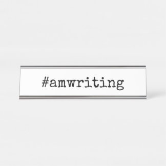 Namensschild #amwriting