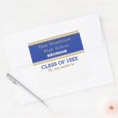 Namensschild! Custom Class Wiedersehen Stickers (Umschlag)