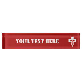 Namensschild des kundenspezifischen medizinischen namensplakette