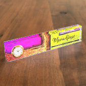 Namensschild Farben Namensplakette (Seite)