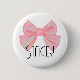 Namensschild Frauen Geschenk Party Favor Mädchen B Button