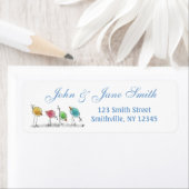 Namensschild für Aquarellvögel (Insitu)