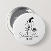 Namensschild für benutzerdefinierte Brücken Button (Vorne & Hinten)