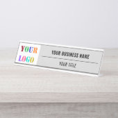 Namensschild für benutzerdefinierte Firmenlogos (Vorderseite )