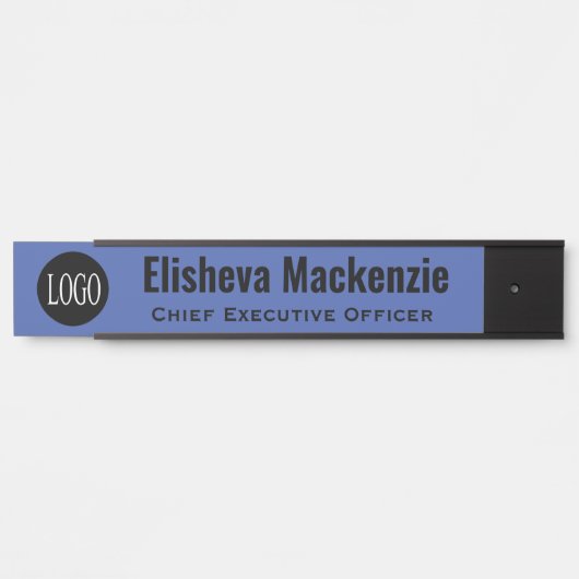 Namensschild für das Blue Office-Logo (Vorderseite )