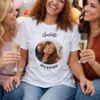 Namensschild für das Geburtstag-Foto