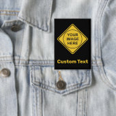 Namensschild für die benutzerdefinierte Warnung Di Button (Insitu)