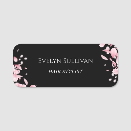 Namensschild für Fallblätter (Vorderseite)