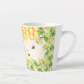 Namensschild für Hummeln, Honigblütenblätter Milchtasse (Rechts)