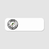 Namensschild für Musik (Vorderseite)