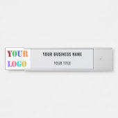 Namensschild für personalisierte benutzerdefiniert (Vorderseite )