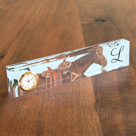 Namensschild für Pferde Namensplakette (Seite)