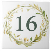 Namensschild für Wasserfarben Fliese (Vorderseite)