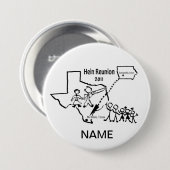 Namensschild-Knopf Button (Vorne & Hinten)