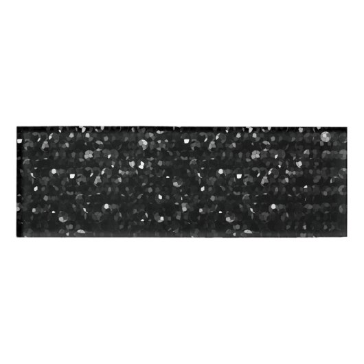 Namensschild KristallBling Strass Namenschild (Vorderseite)