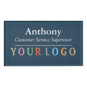Namensschild Magnet benutzerdefiniertes Logo Mitar Namenschild