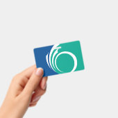 Namensschild mit Flagge von Ottawa, Kanada Ausweis (Handheld)