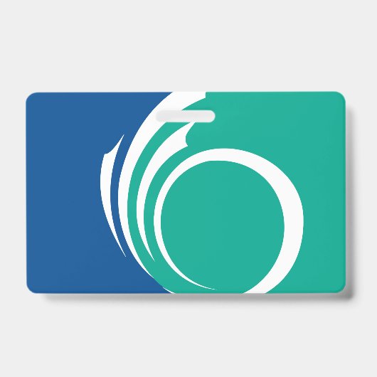 Namensschild mit Flagge von Ottawa, Kanada Ausweis (Front)