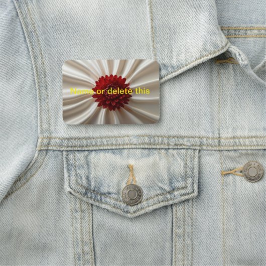 Namensschild mit japanischen Farben (Beispiel)