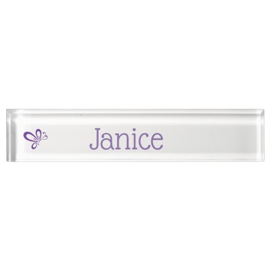 Namensschild Namensplakette (Vorderseite)