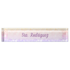 Namensschild Placa de Nombre Para escritorio Namensplakette