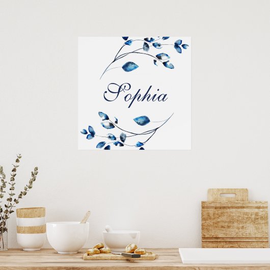 Namensschild Poster (Küche)