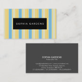 Namensschild - Streifen 310515 (2) Visitenkarte (Vorne/Hinten)