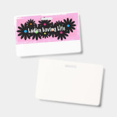 Namensschilder! Ausweis (Vorder- & Rückseite)