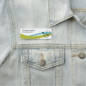 Namensschilder der Krankenschwester Namensschild (Beispiel)