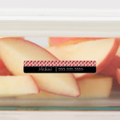 Namensschilder der Red Dots School Etiketten (Befestigt)