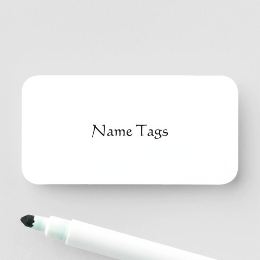 Namensschilder Namensschild (Beispiel)